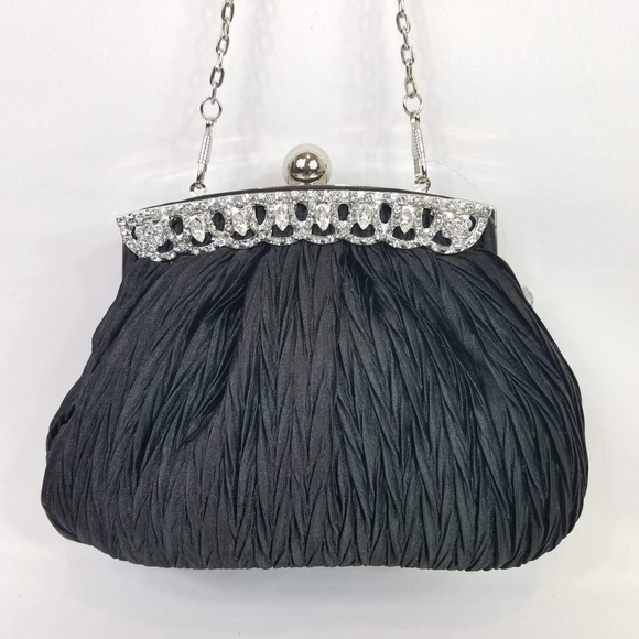 Vintage Style Evening Purse - Rhinestone - Picture 2 of 7